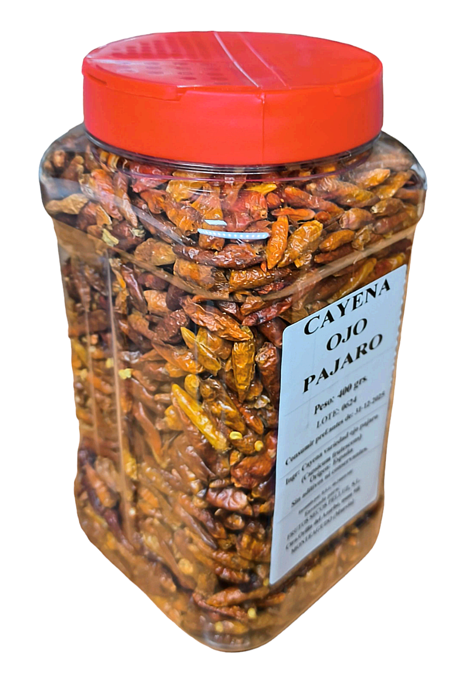 Cayena Ojo Pájaro 300 gr - origen España