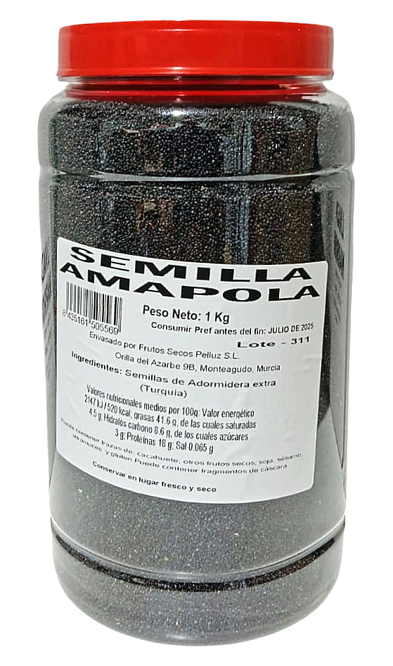 semillas de amapola