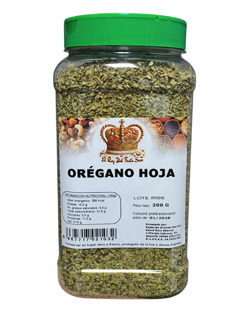 Orégano Tarro 200 gr