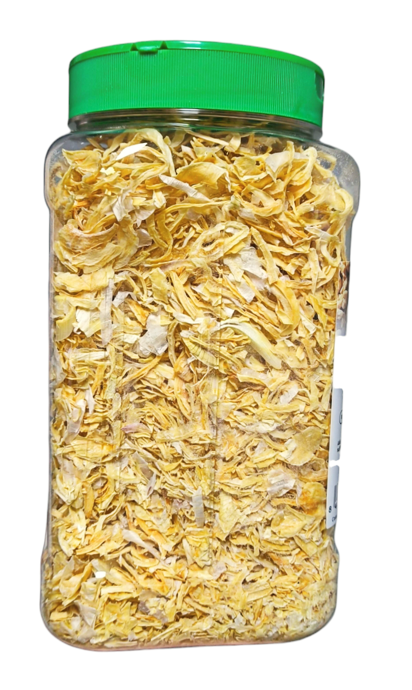 Knusprig geröstete dehydrierte Zwiebeln 250 gr