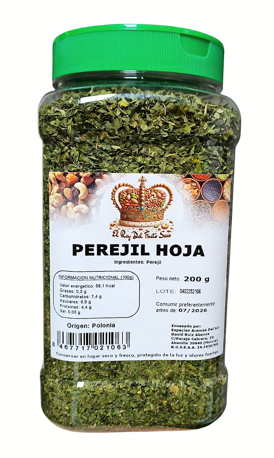 Perejil Hojas 200 Gr