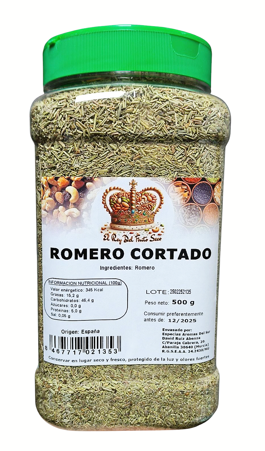 Romero Cortado 500 gr - Origen España