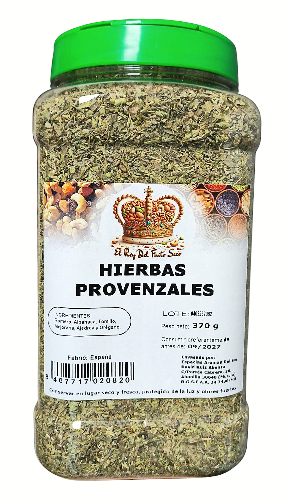 Hierbas Provenzales 370 gr