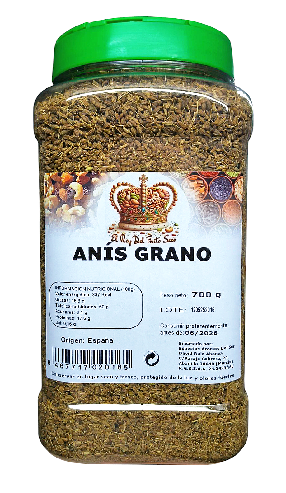 Aniskorn 700 gr Herkunft Spanien