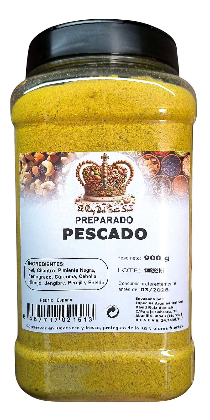 Preparado Pescado 900 gr