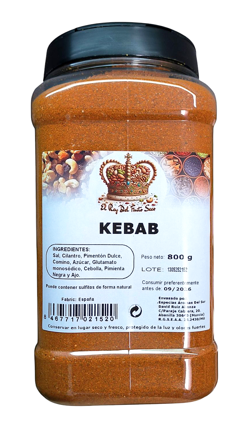 Preparado Kebab 950 gr