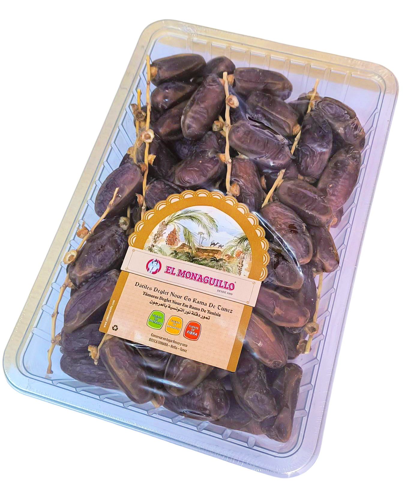 Datiles en Rama con hueso 1 Kg ``El Monaguillo´´