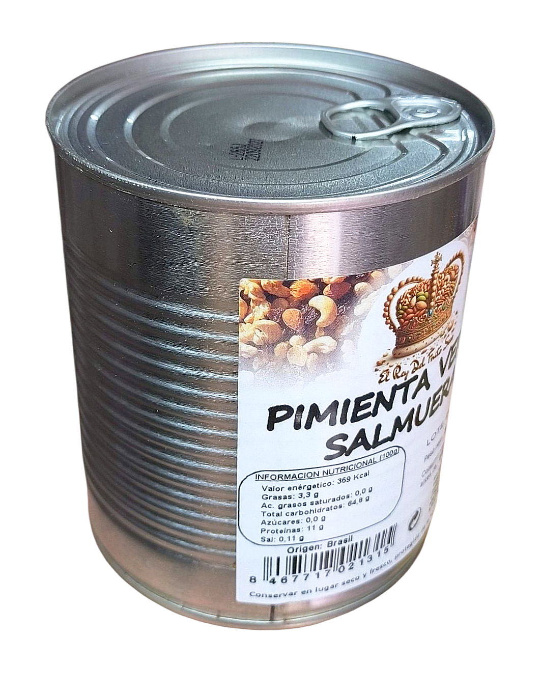 Pimienta Verde en Salmuera 850 gr