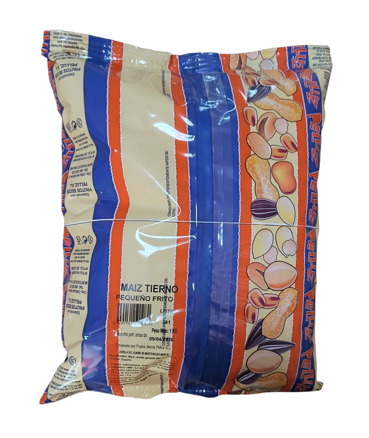 Maiz Pequeño Frito 1 Kg - Kikos Fritos