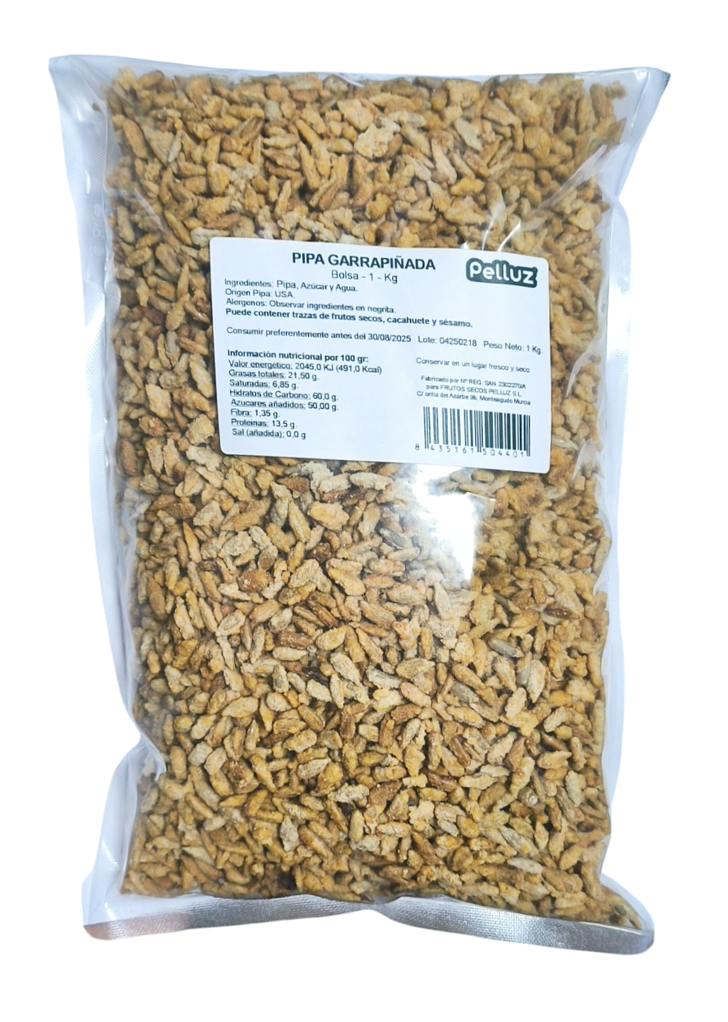 Pipas Garrapiñadas 1 Kg