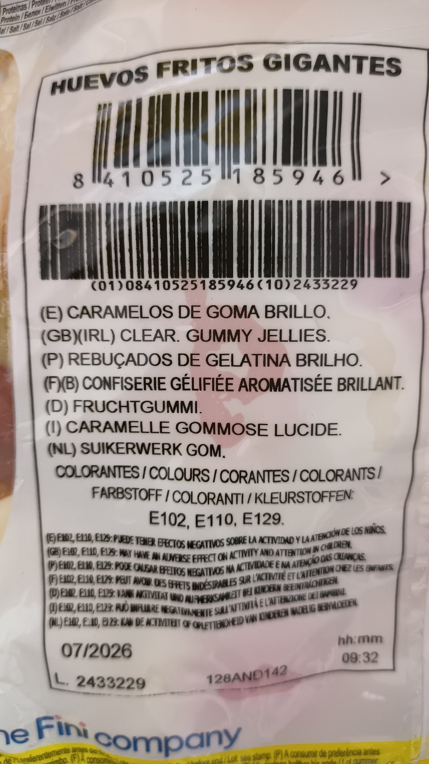 XXL Fini Eggs 1 Kg