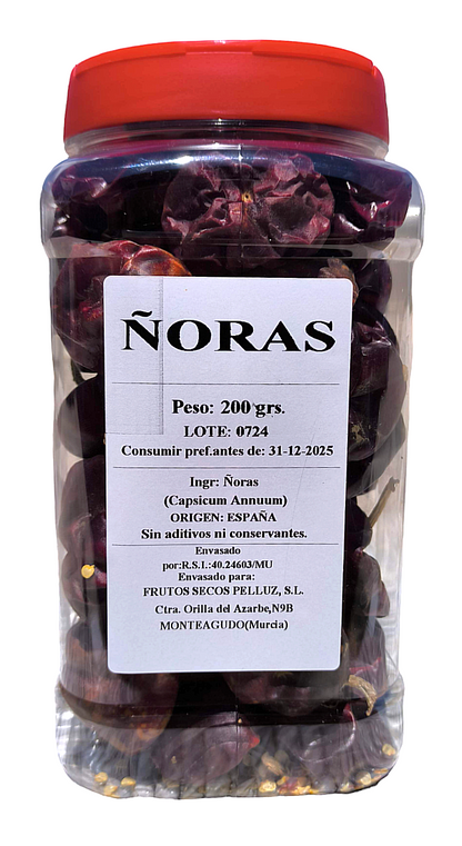 Ñora Entera 200 gr Origen España