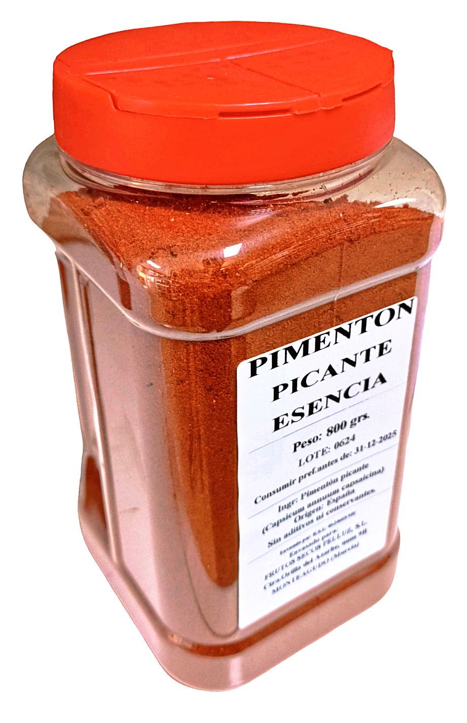 Pimenton Picante nacional 800 gr