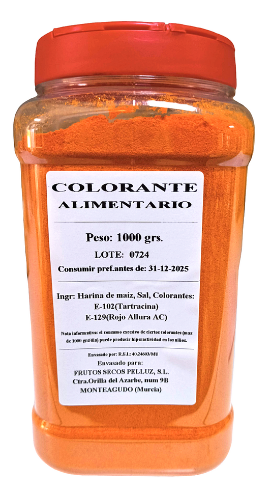 Colorante Alimentario 1 Kg