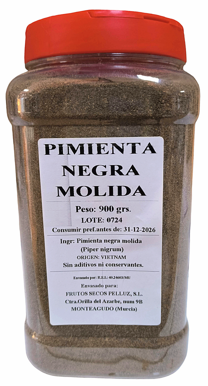 Pimienta negra molida 900 gr