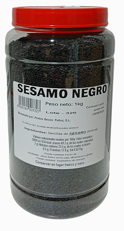 semillas de sesamo negro