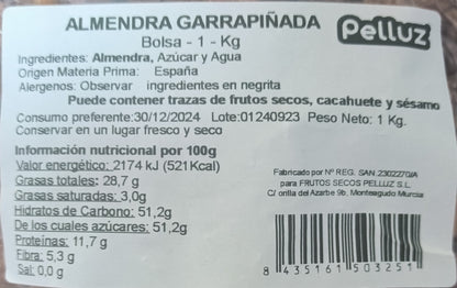 Almendra Garrapiñada 1 Kg