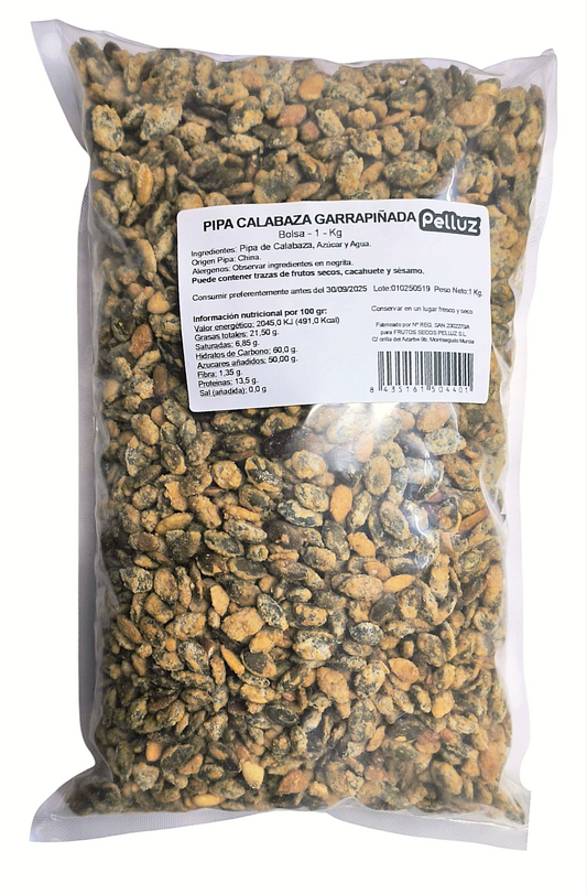 Pipas de Calabaza Garrapiñadas 1 Kg