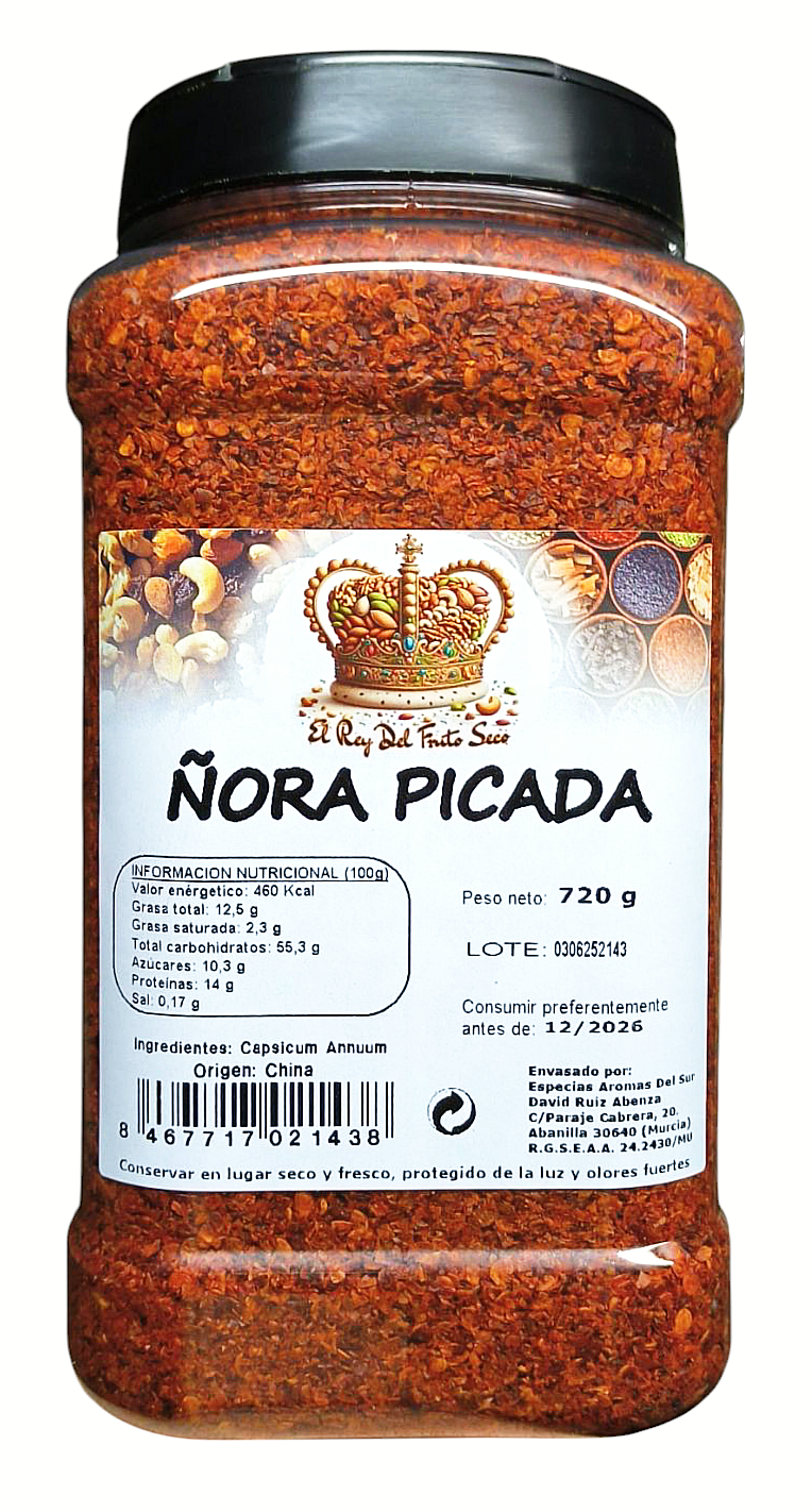 Gemahlene ñora 800 gr 