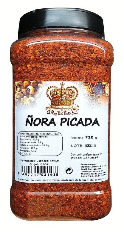 Gemahlene ñora 800 gr 