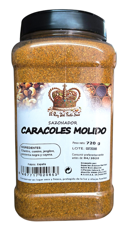 Sazonador para Caracoles 720 gr