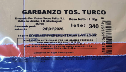 Garbanzo Tostado Turco 1 Kg