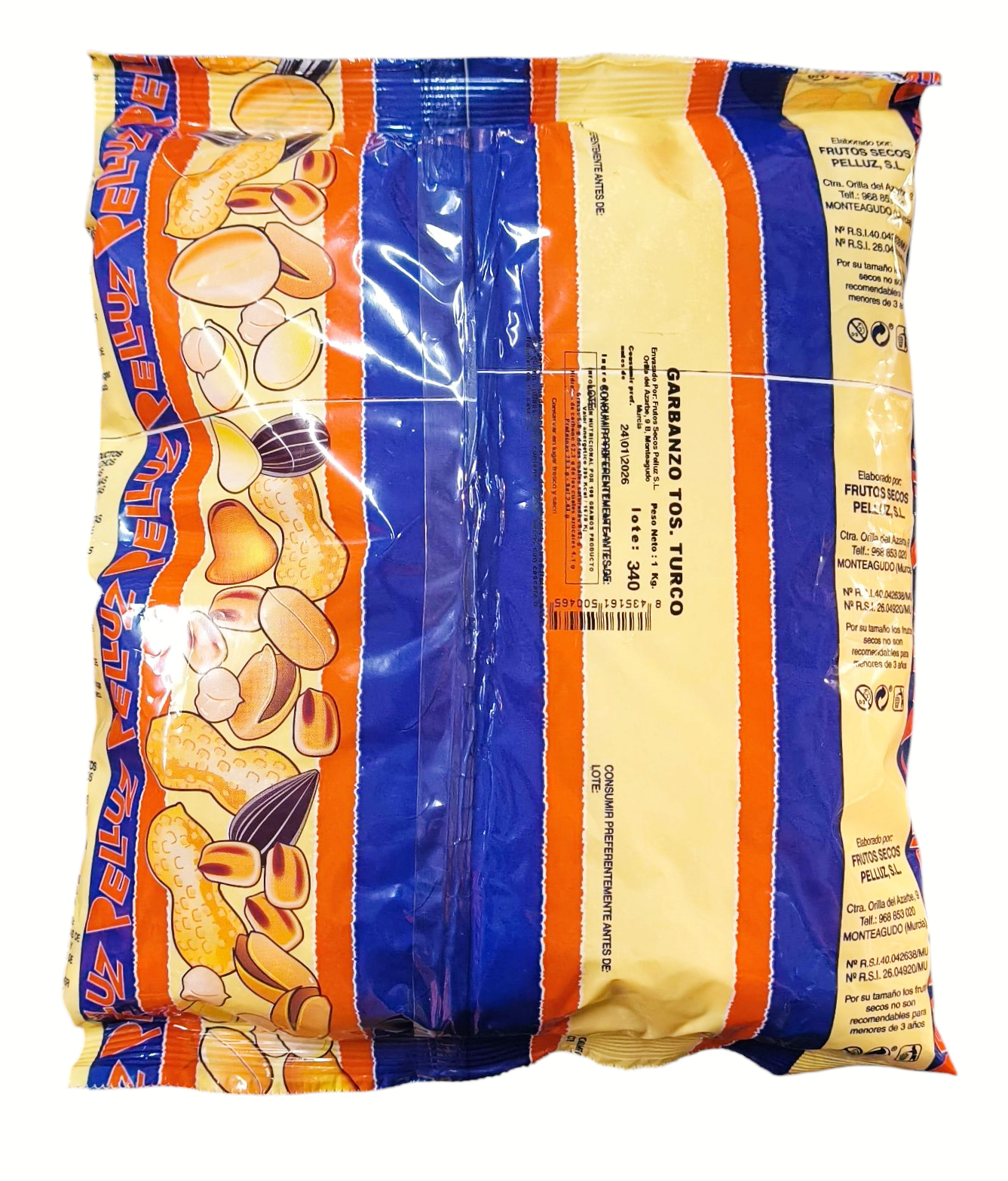 Garbanzo Tostado Turco 1 Kg