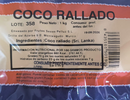 Coco Rayado 1 Kg