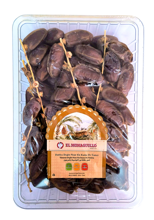 Datiles en Rama con hueso 1 Kg ``El Monaguillo´´