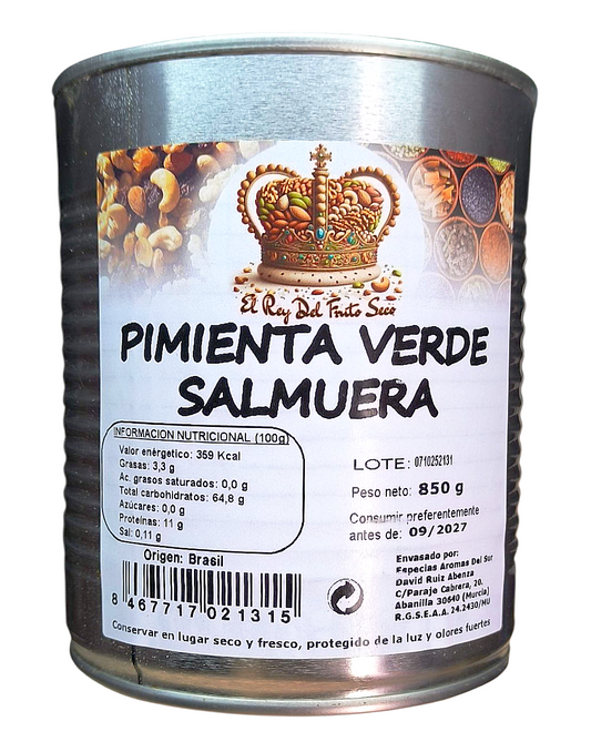 Pimienta Verde en Salmuera 850 gr