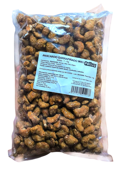 Anacardos Garrapiñados con miel 1 Kg