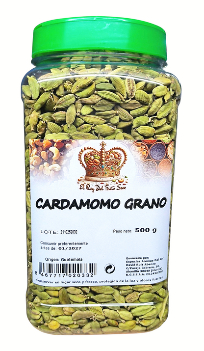 Cardamomo en Grano 500 gr