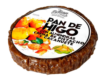 Pan de Higo con Almendras y Crema de Pistacho y Cacahuete – Sabor Gourmet en Formato 200 g