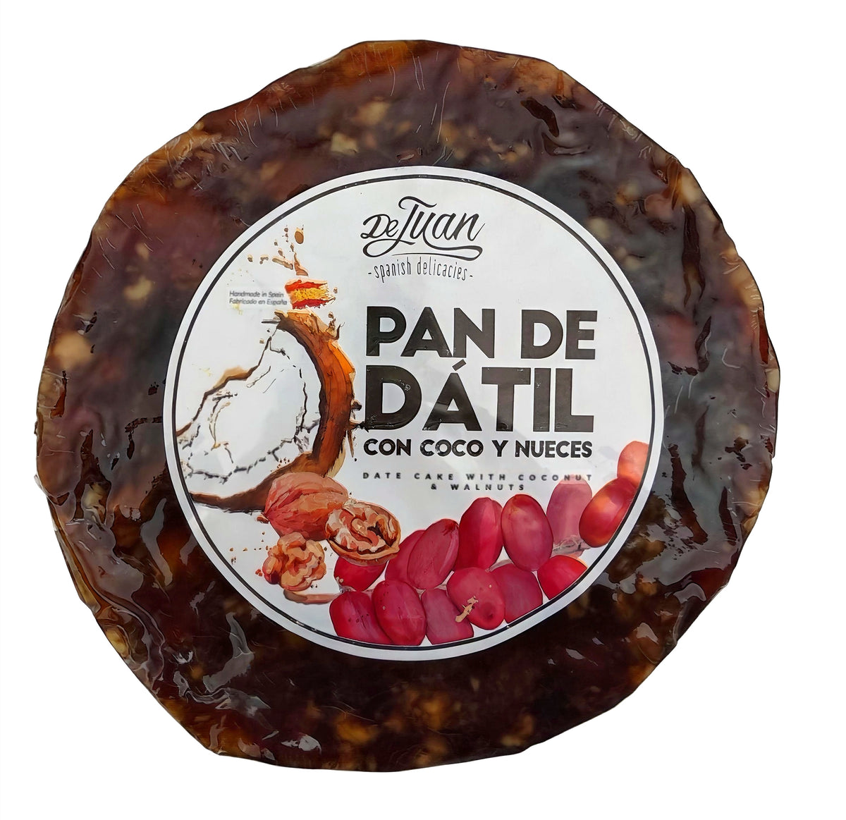 Pan de Dátiles con Coco y Nueces 400 gr