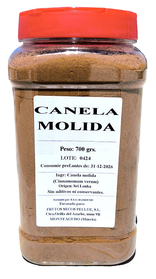 Canela molida 700 gr - El Rey Del Fruto Seco