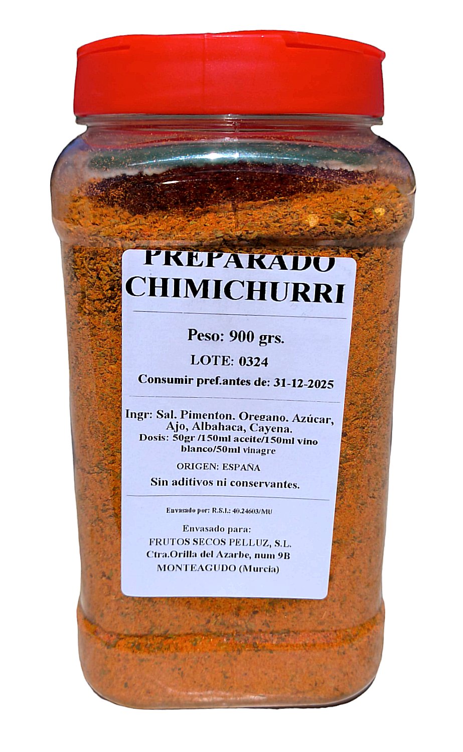 Chimichurri para preparar - 900 gr - El Rey Del Fruto Seco