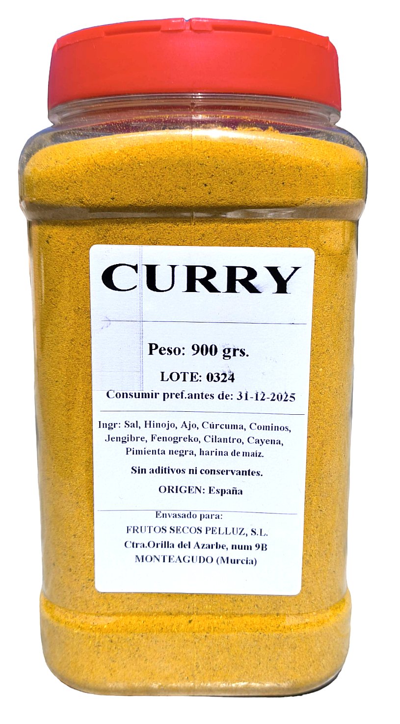 Curry 900 gr - El Rey Del Fruto Seco