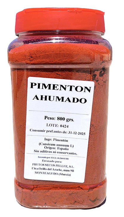 Pimenton Ahumado 800 gr - El Rey Del Fruto Seco