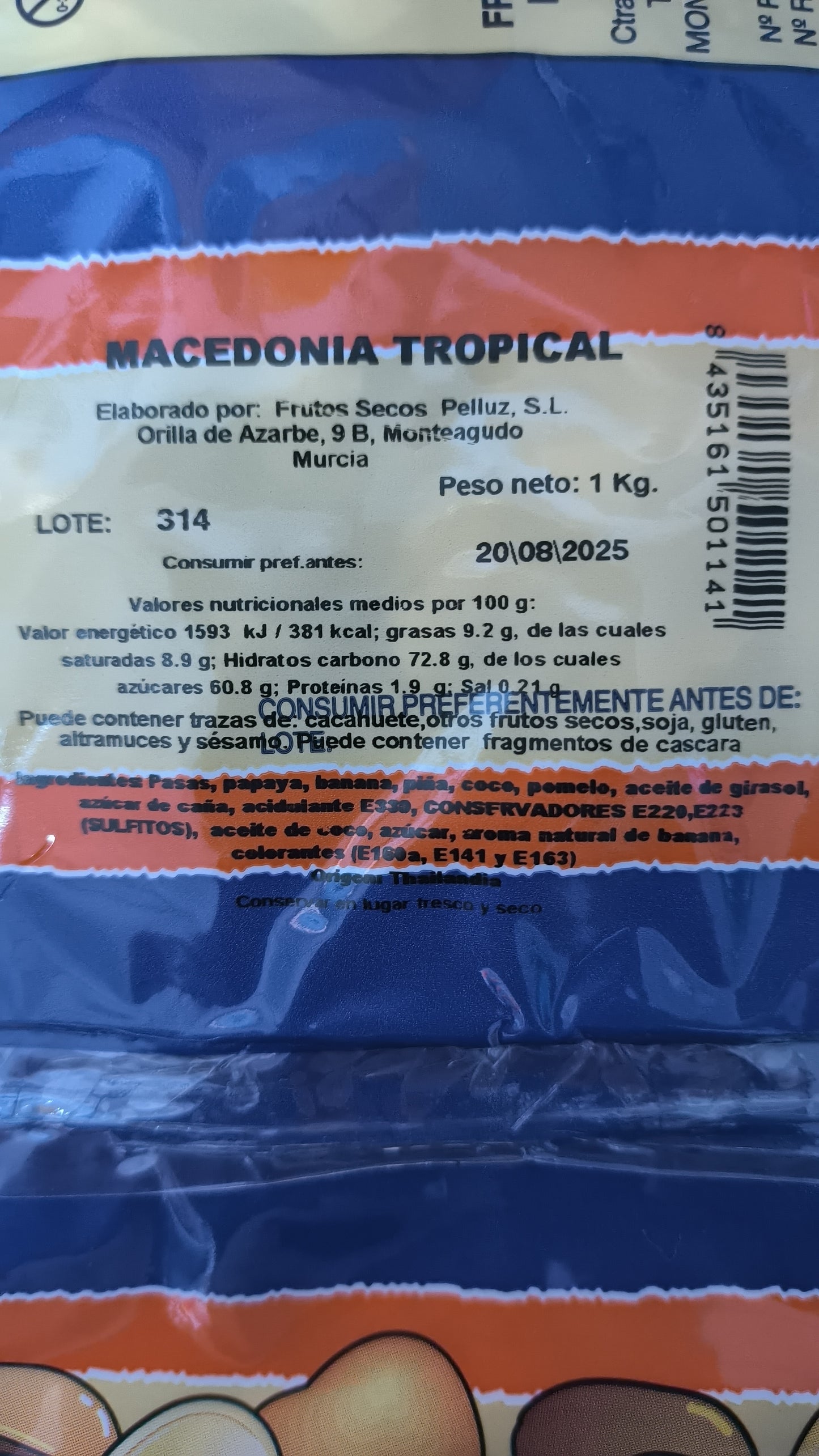 Macedonia Tropical 1 Kg